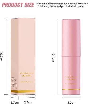  YOENBG Set of 2 multi-ply collagen sticks - Collagen stick - Moisturizing balm for face eyes lips and neck - Deep anti-wrinkle treatment - Buy Online on GoSupps.com