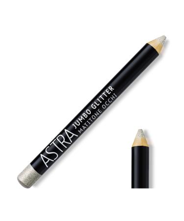 Astra Make-Up Jumbo Glitter Eye Shadow Pencil 30 - White Sheen