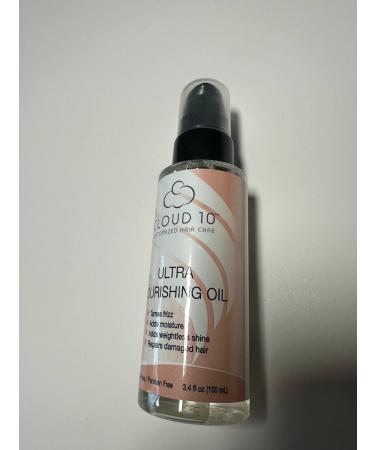 Cloud 10 Ultra Nourishing Oil - Frizz Tamer Moisture & Shine 3.4 fl oz - Sulfate/Paraben Free Hair Repair for Healthy Locks - Buy Online on GoSupps.com