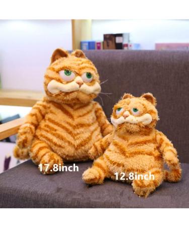 Fat Orange Cat Stuffed Animals Toy Lifelike Yellow Tabby Cat Kitty Toy Fat Orange Plush Tabby Cat Toy Lovely Fat Orange Cat Kitty Plushies Dolls Pillows for Kids Children Xmas Birthday Gift (11.8inch - Buy Online on GoSupps.com