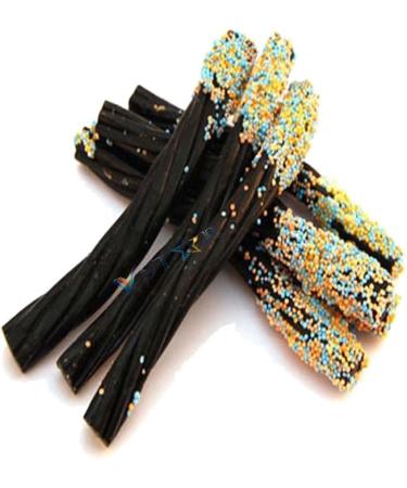 Liquorice Wands Dipped in Crunchy Candy Pieces (45) - Buy Online on GoSupps.com