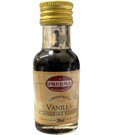 Preema | Vanilla Flavouring Essence 12X28ml X 12 Trays (144 Bottles) | Prefect For Baking | Halal | Premium Quality - Buy Online on GoSupps.com