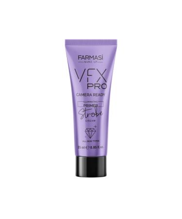 Farmasi VFX PRO Camera-Ready Primer Face Makeup, Advanced Pore Minimizer for Dry Skin, Smooth Skin Revitalizer with Oil-Free Support, Leightweight and All-day Hold, 25 mL
