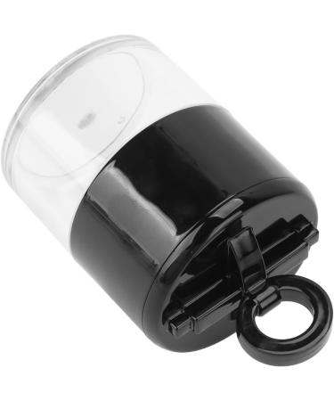 Verdant Touch Loose Powder Empty Box Portable Mini Loose Powder Empty Box with Flocking Puff Mushroom Shape Plastic Makeup Powder Container - Buy Online on GoSupps.com