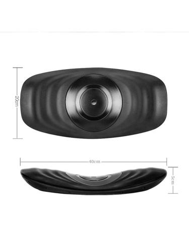 Adjustable Pain Relief Device for Lower Back - Electric Lumbar Spine Relaxation (Black) | International Shipping - Buy Online on GoSupps.com