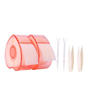FOMIYES 6 Rolls Lace Double Eyelid Sticker Makeup Tape Double Eyelid Tape Invisible Tape Adhesive Eyelid Tape Strip Instant Eye Lift Strips for Women Eyelid Tape Sticker Patch