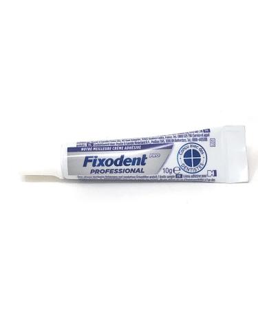 Fixodent Professional Denture Adhesive Cream 10g Travel Size (Pack of 10) - Buy Online on GoSupps.com