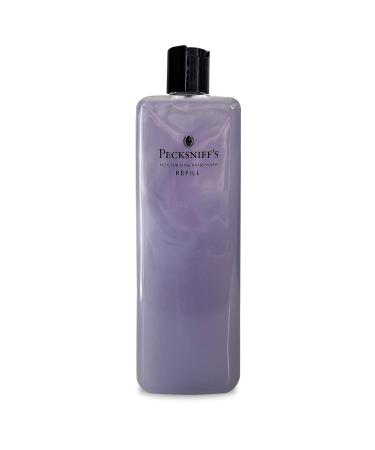Pecksniff's Moisturizing Hand Wash Refill 1000 ml/33.8 fl oz - Gentle and Luxuriously Fragranced Spa-Like Experience in a Bottle (Lavender & White Tea)
