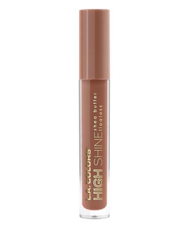 L.A. Colors High Shine Shea Butter Lip Gloss Dollface - 0.14 Ounce (Pack of 1) - Buy Online on GoSupps.com