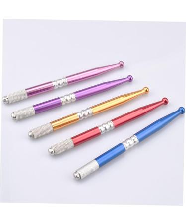 FOMIYES Microblading Pen 18 pcs Makeup Professional Permanent Pen Manual Supplies Pencil Eyebrow for Embroidered Steel Pens - Buy Online on GoSupps.com
