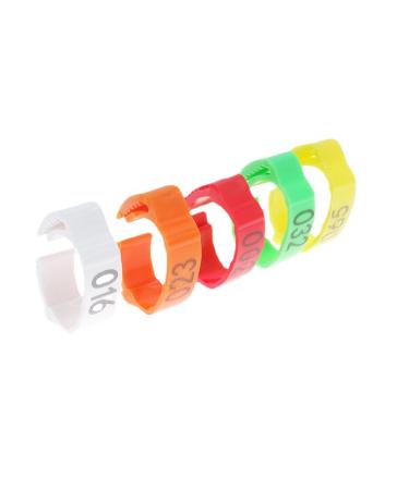 Buy Perfk 100x Poultry Leg Bands - Durable Chicken Leg Rings with Shield for Ducks - 100 Pieces for International Shipping - Buy Online on GoSupps.com