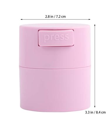 Minkissy Eyelash Glue Storage Tank - Sealed Adhesive Jar for Lash Extensions & Grafting | Pink Lash Artists Tool - Buy Online on GoSupps.com