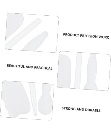4 Pieces Healeeved Jade Gua Sha Massage Tools for Full Body & Facial Scraping - White 9x5cm - Buy Online on GoSupps.com