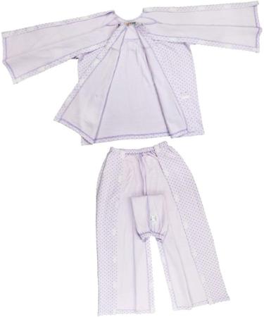 Shop Tubayia Removable Pajamas for Women & Seniors - Comfortable XXL Patient Clothes for Adults - International Shipping Available - Buy Online on GoSupps.com