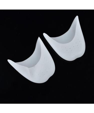 PeleusTech Silicone Gel Toe Caps - 5 Pairs Soft Ballet Pointe Dance Toe Pouch Cushions - Buy Online on GoSupps.com