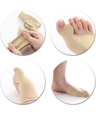 Bunion Corrector Orthopedic Splint & Gel Cushioned Toe Separator for Men/Women - Foot Sleeve for Bunion Relief & Big Toe Joint Alignment (L1) - Buy Online on GoSupps.com