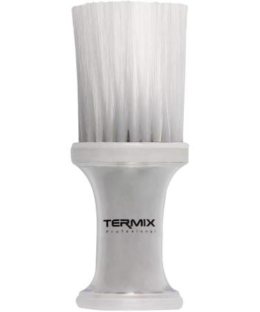Termix Professional Talk Brush - Neck Cleaning Brush with Soft Fibers for Hairdressing Salons | Transparent & White Fiber Design - Buy Online on GoSupps.com