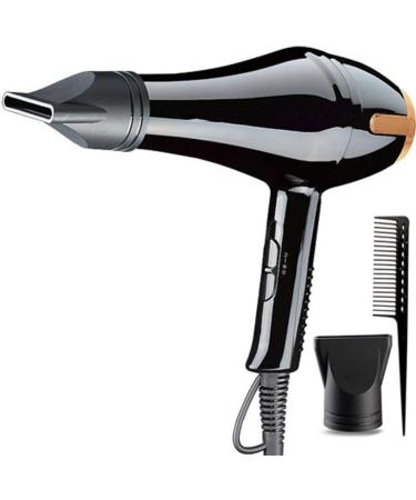 ADITAM Ultimate Frizz Control Hair Dryer with Ionic and Ceramic Technology Black & Gold Double The Comfort - Buy Online on GoSupps.com