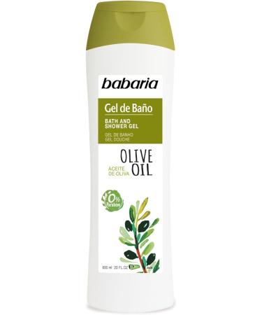Babaria Olive Oil Bath and Shower Gel No Parabens 600 ml - Buy Online on GoSupps.com