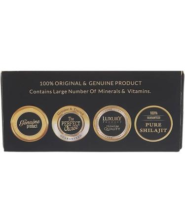 ORGANIZE VEDKARMA Pure Himalayan Shilajit Resin Form for Strength Stamina Energy and Immunity Pack of 1 30 gm - Buy Online on GoSupps.com