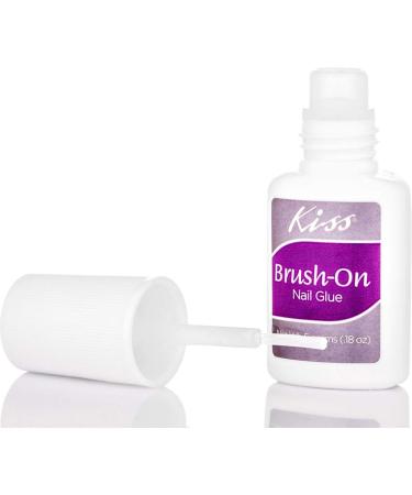 Kiss Brush-On Nail Glue: Bonds & Repairs Artificial Nails, Tips, Wraps & Natural Nails - DGBGL02 - Buy Online on GoSupps.com