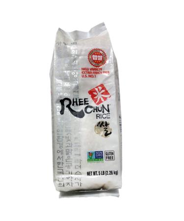 Rhee Chun Fancy New Variety Rice NON GMO Gluten Free Korean Rice 5 Pound