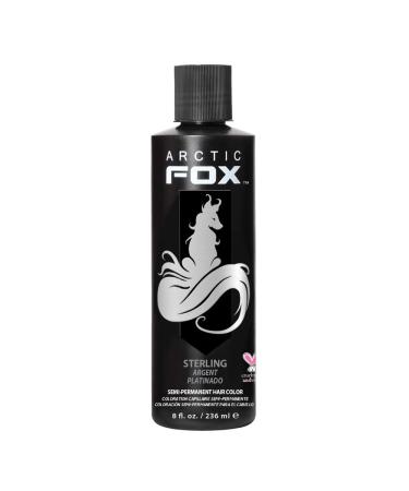 ARCTIC FOX Semi-Permanent Hair Color - STERLING - 8 Fl Oz.