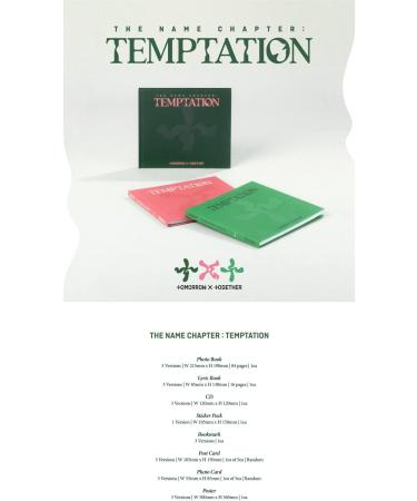 TOMORROW X TOGETHER TXT THE NAME CHAPTER TEMPTATION Album Daydream Version - Buy Online on GoSupps.com