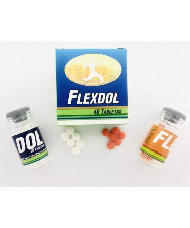 Flexdol Joint Support - 100% Natural Arthritis Relief - Original Green Formula for Joint Health - International Shipping Available - Buy Online on GoSupps.com