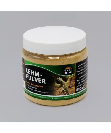 Terra Exotica clay powder - yellow 800g in can