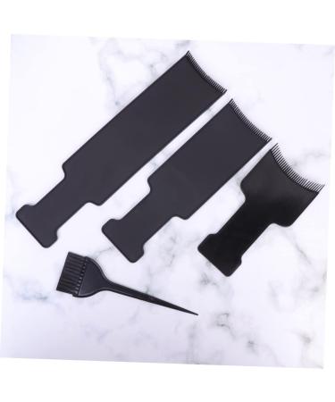 FOMIYES 12 Pcs Hair Coloring Combs - Professional Highlight Board for Barber Balayage Dyeing - DIY Hair Stylist Brush for Home and Salon Use - Buy Online on GoSupps.com