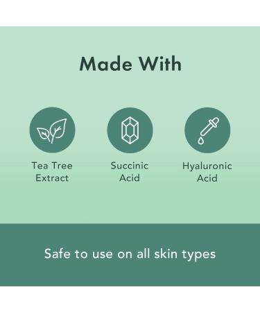 Rael Miracle Microcrystal Spot Cover - Hydrocolloid Patches with Tea Tree Oil Early Stage (9 Count) 9 count (Pack of 1) - Buy Online on GoSupps.com