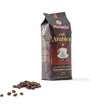 MARLENKA Duopack Mix Caf Arabica 1 x 500 g and Caf Crema 1 x 500 g Roasted coffee beans espresso beans - Buy Online on GoSupps.com