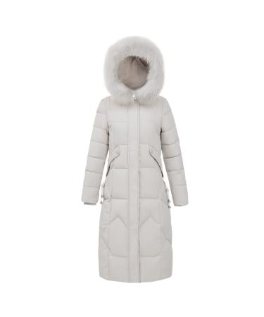 Hehiy ladies quilted jacket warm zipp winter jacket with belt bag slat coat warm extra long jacket light quilted jacket down jacket women winter winter coat women warm long black 3xl beige
