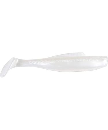Z-MAN DieZel MinnowZ 5 inch Paddle Tail Swimbait 4 Pack Pearl