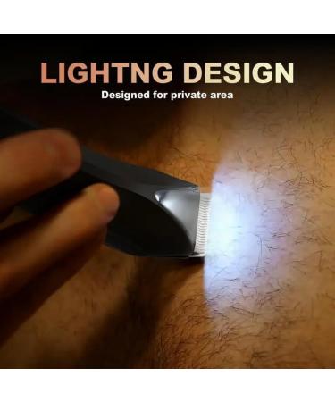 Shop Electric Groin Hair Trimmer - Waterproof Rechargeable & Safe Ceramic Heads for Men - Buy Online on GoSupps.com