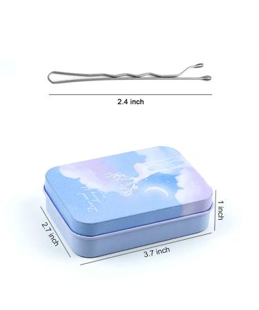 200 Ct Silver Hair Bobby Pins with Case - Premium Hair Pins for Kids, Girls, and Women - Great for All Hair Types - 2 Inches - Buy Online on GoSupps.com