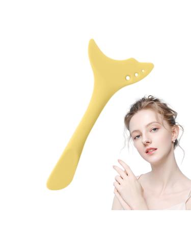 Eyelash Tools Mascara Shield | Silicone Eyelash Aid | Multifunctional Eyelash Lipstick Eyeshadow Applicators Aid Tool Reusable For Beginners And Makeup Masters Yellow