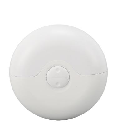 Automatic Electric Nail Clipper Round Shape USB Rechargeable High and Low Speed Nail Waste Storage Electric Nail Clipper File for Adult (Cosikia8gen6539x-12)