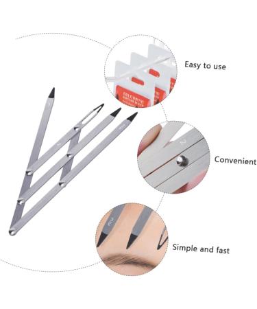 FRCOLOR 1pc Eyebrow Ruler Mold Kit Eyebrow Stencil Kit Eyebrow Tattooing Ruler Forming Major - Buy Online on GoSupps.com