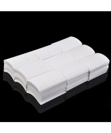  Changor Lint-free nail polish removal cotton pads 900-piece set of gel polish remover wipes glue bottle mouthpiece cotton pads made of cotton. - Buy Online on GoSupps.com