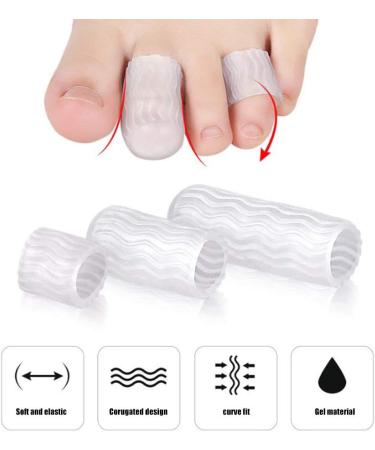 Phayee Toe Protection - Silicone Toe Caps for Blister & Callus Relief | 5 Pairs of Cushioned Large Toe Caps - Buy Online on GoSupps.com