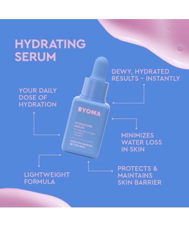 BYOMA So Hydrating Set - Barrier Repair Skincare Set - Creamy Jelly Cleanser Hydrating Face Serum & Ceramide Face Moisturizer for Dry Skin - Anti Wrinkle Alcohol Free Skin Care - 30ml 15ml 15ml - Buy Online on GoSupps.com