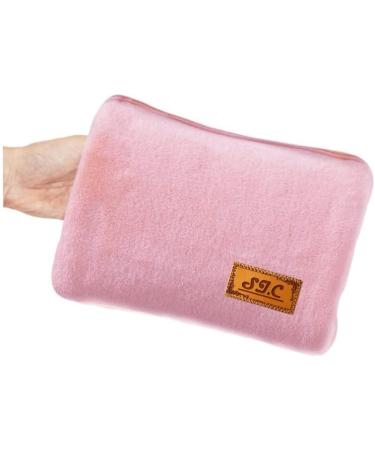 Buy Electric Hot Water Bottle - 500W Plush Lined Hand & Foot Warmer for Pain Relief - Pink - Buy Online on GoSupps.com