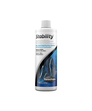Seachem Stability Fish Tank Stabilizer - for Freshwater and Marine Aquariums 500 ml