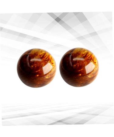 Healvian Mini Wooden Baoding Balls - 2pc Finger Massage & Relaxation - Chinese Style Health Balls for Exercise & Fitness (5cm) - Buy Online on GoSupps.com