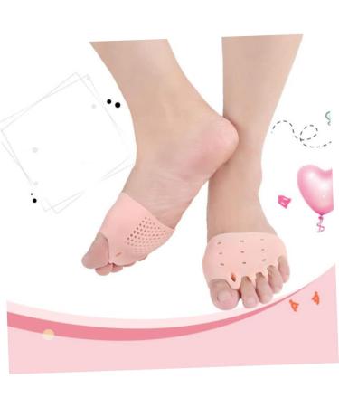 Gel Toe Separators 2 Pairs for Bunions - Toe Straightener & Spacer for Toe Alignment - Front Pad Stretcher & Finger Cot - 4pcs Set - Buy Online on GoSupps.com