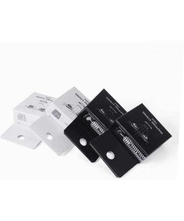 Hemoton 2pcs Ink Eyebrow Powder Stamp Kit Eyebrow Permanent Stencil Wire Ruler Eyebrow Line Simple - Buy Online on GoSupps.com