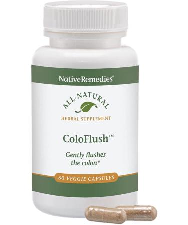 Native Remedies ColoFlush - Natural Herbal Supplement for Colon Health - 60 Veggie Caps - Buy Online on GoSupps.com