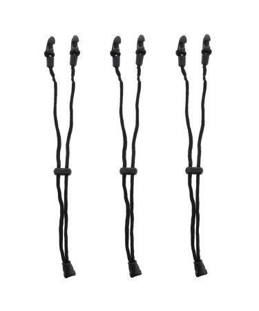 Gatuida Glasses 3pcs Mask Hook Earrings Plastic Rope Protection Hanging Neck Protective Mask